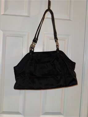 Baggallini Hampton Travel Black Shoulder Bag Nylon water resistant